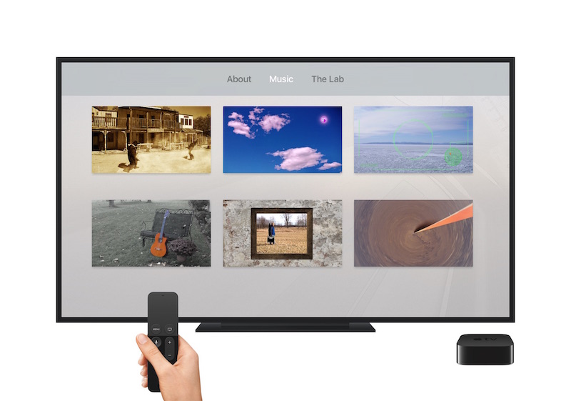 Surround Sound Ear Candy for tvOS Brings Innovative Music App-Album to the New Apple TV