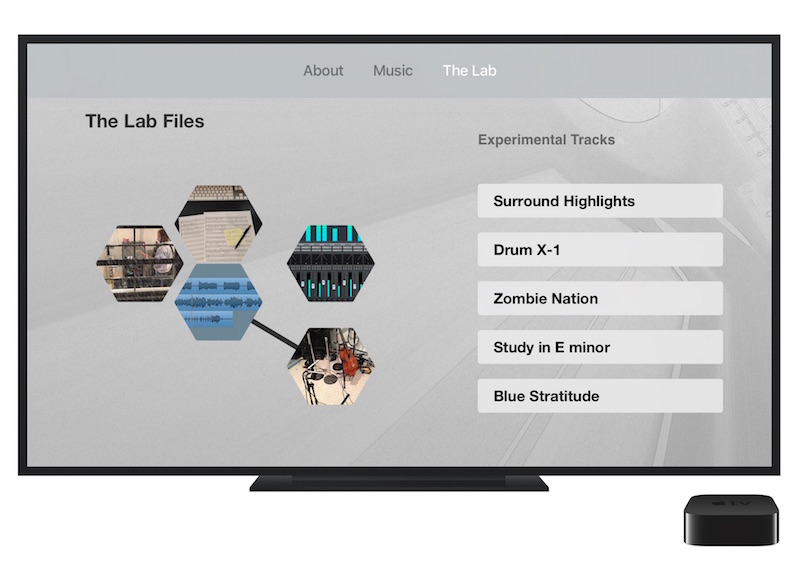 Surround Sound Ear Candy Lab Page image