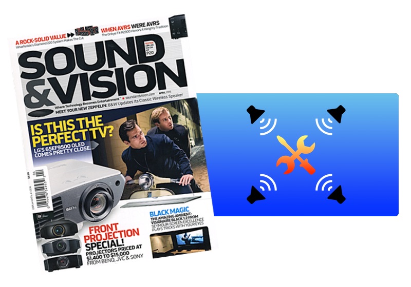 Sound & Vision Magazine Picks Surround Speaker Check as a Favorite tvOS App!