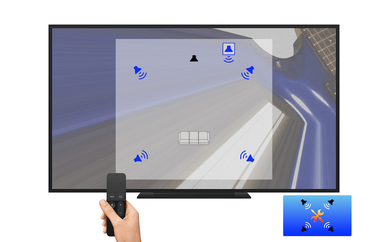 Surround Speaker Check app for Apple TV image